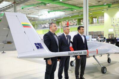 В Литву доставлен дрон Bayraktar для Украины - obzor.lt - Россия - Турция - Украина - Вильнюс - Литва