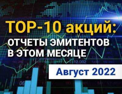 Сша - ТОП-10 интересных акций: август 2022 - smartmoney.one - Сша